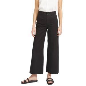 EVERLANE The Lightweight Wide-Leg Crop Chino Pant